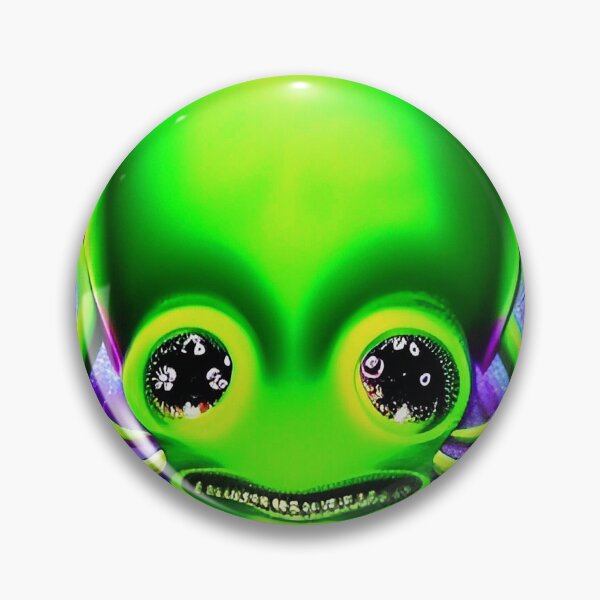 Item preview, Trippy alien art. Colorful psychedelic extraterrestrial designed and sold by Neo-Expression.