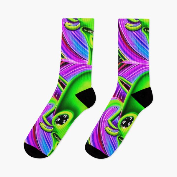 Item preview, Trippy alien art. Colorful psychedelic extraterrestrial designed and sold by Neo-Expression.