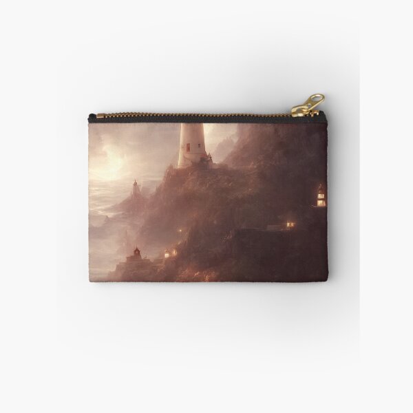 Item preview, a beautiful cinematic image of a lighthouse, fantasy forest landscape, fantasy magic, dark light night, intricate, elegant, sharp focus, illustration, highly detailed, digital p designed and sold by DrawItOnce.