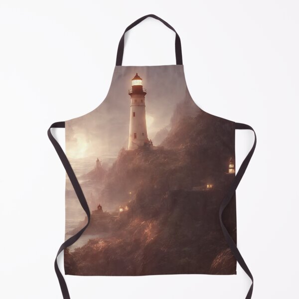 Item preview, a beautiful cinematic image of a lighthouse, fantasy forest landscape, fantasy magic, dark light night, intricate, elegant, sharp focus, illustration, highly detailed, digital p designed and sold by DrawItOnce.