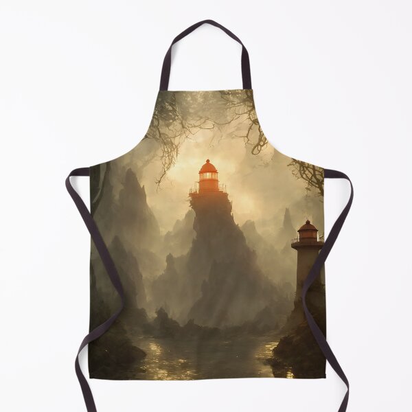 Item preview, a beautiful cinematic image of a lighthouse, fantasy forest landscape, fantasy magic, dark light night, intricate, elegant, sharp focus, illustration, highly detailed, digital p designed and sold by DrawItOnce.