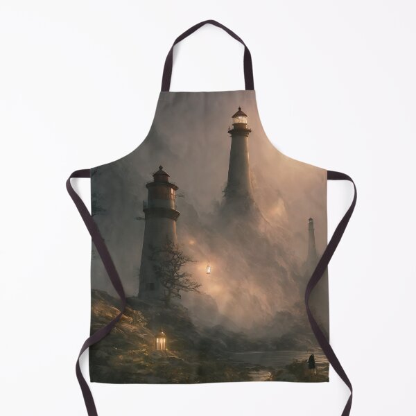 Item preview, a beautiful cinematic image of a lighthouse, fantasy forest landscape, fantasy magic, dark light night, intricate, elegant, sharp focus, illustration, highly detailed, digital p designed and sold by DrawItOnce.