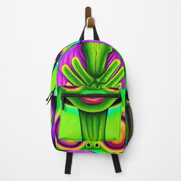 Item preview, Trippy alien art. Colorful psychedelic extraterrestrial designed and sold by Neo-Expression.