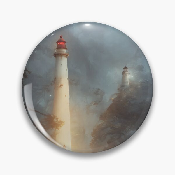 Item preview, a beautiful cinematic image of a lighthouse, fantasy forest landscape, fantasy magic, dark light night, intricate, elegant, sharp focus, illustration, highly detailed, digital p designed and sold by DrawItOnce.