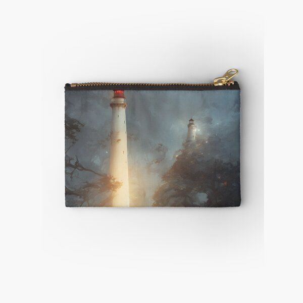 Item preview, a beautiful cinematic image of a lighthouse, fantasy forest landscape, fantasy magic, dark light night, intricate, elegant, sharp focus, illustration, highly detailed, digital p designed and sold by DrawItOnce.