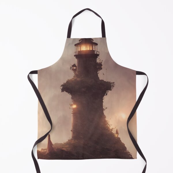 Item preview, a beautiful cinematic image of a lighthouse, fantasy forest landscape, fantasy magic, dark light night, intricate, elegant, sharp focus, illustration, highly detailed, digital p designed and sold by DrawItOnce.