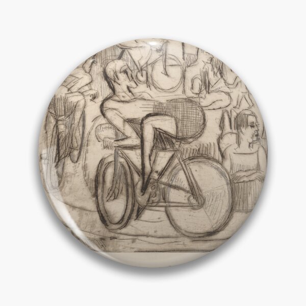 Item preview,  Ernst Ludwig Kirchner  Cycle Race (1926) designed and sold by TeeARTHY.