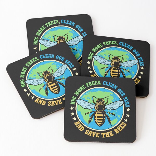 Item preview, Hug More Trees, Clean Our Skies And Save The Bees designed and sold by proearth2022.