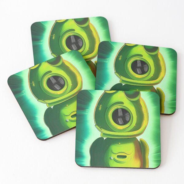 Item preview, Trippy alien art. Colorful psychedelic extraterrestrial designed and sold by Neo-Expression.