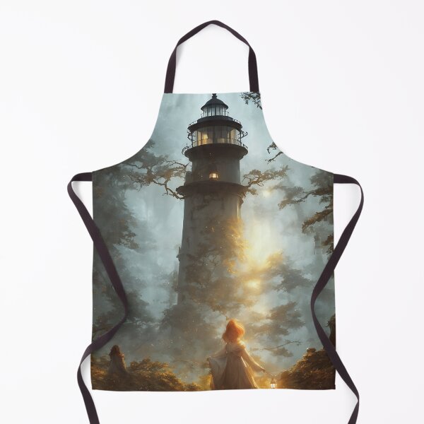 Item preview, a beautiful cinematic image of a lighthouse, fantasy forest landscape, fantasy magic, dark light night, intricate, elegant, sharp focus, illustration, highly detailed, digital p designed and sold by DrawItOnce.