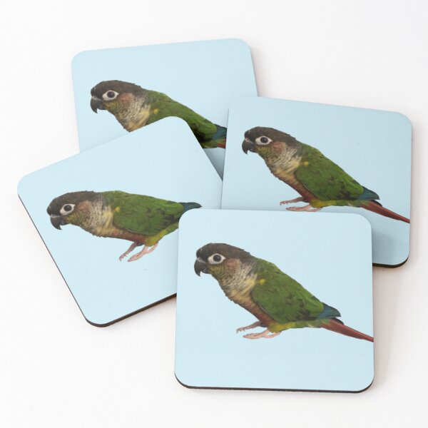 Item preview, Green Cheek Conure design | Conure | Small Parrot | Parakeet | Parrot lover designed and sold by TatianaLG.
