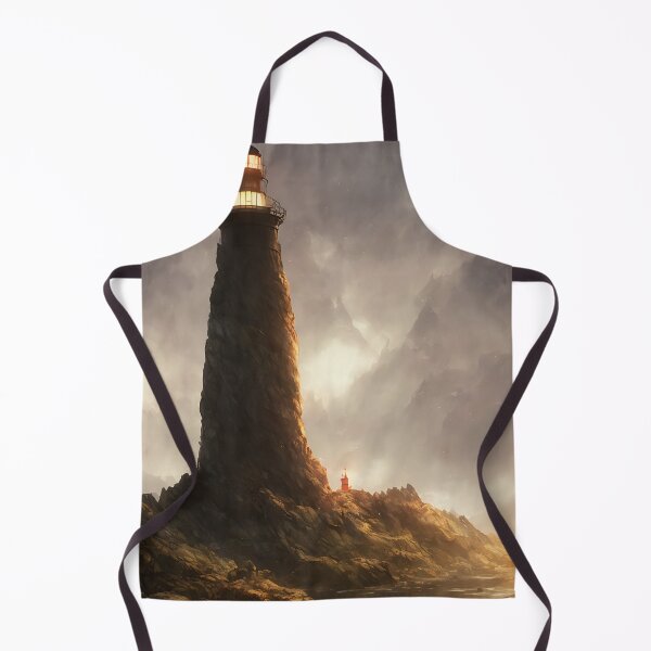 Item preview, a beautiful cinematic image of a lighthouse, fantasy forest landscape, fantasy magic, dark light night, intricate, elegant, sharp focus, illustration, highly detailed, digital p designed and sold by DrawItOnce.