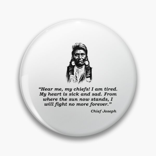 Item preview, Chief Joseph Fight No More  designed and sold by historeetees1.
