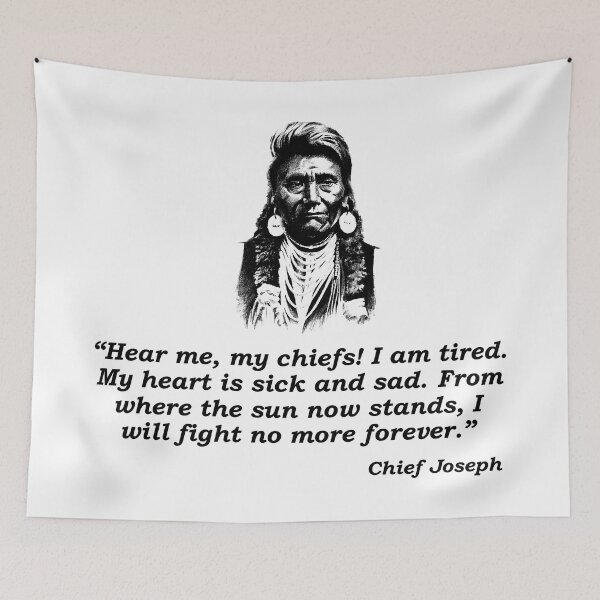 Item preview, Chief Joseph Fight No More  designed and sold by historeetees1.
