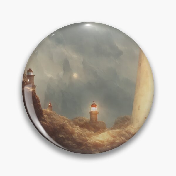 Item preview, a beautiful cinematic image of a lighthouse, fantasy forest landscape, fantasy magic, dark light night, intricate, elegant, sharp focus, illustration, highly detailed, digital p designed and sold by DrawItOnce.