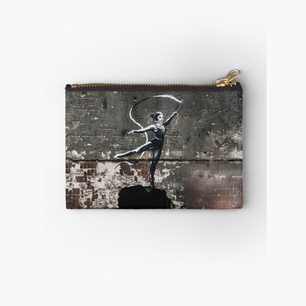 Item preview, Banksy Gymnast With Ribbon Ukraine designed and sold by WE-ARE-BANKSY.