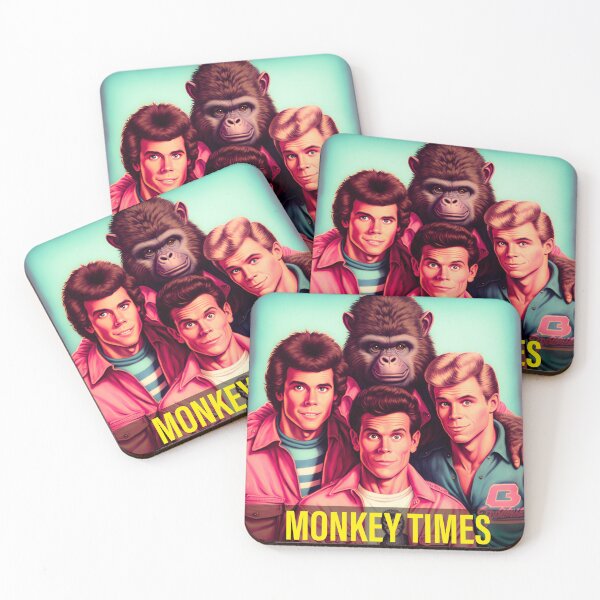 Item preview, Monkey Times - Who's the baboon? designed and sold by Painful Monkey.