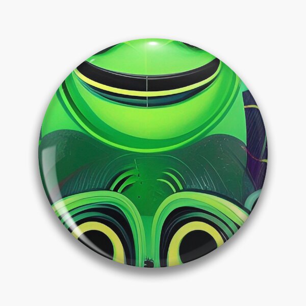 Item preview, Trippy alien art. Colorful psychedelic extraterrestrial designed and sold by Neo-Expression.