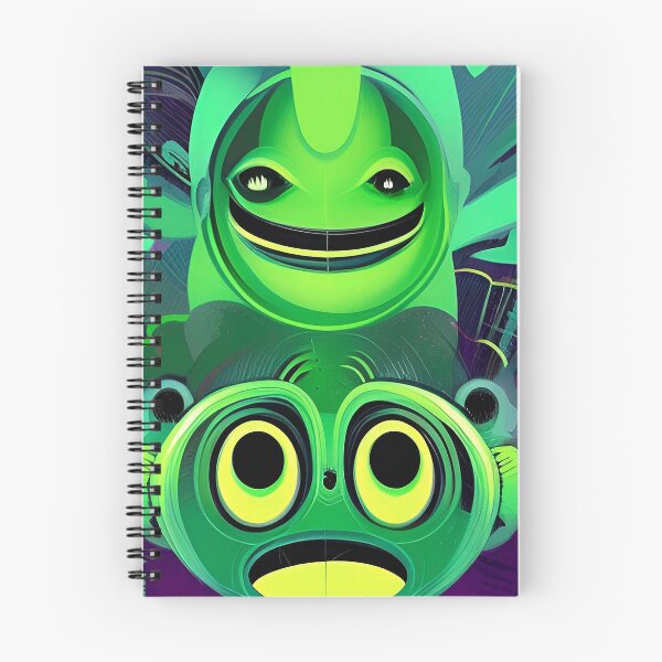 Item preview, Trippy alien art. Colorful psychedelic extraterrestrial designed and sold by Neo-Expression.