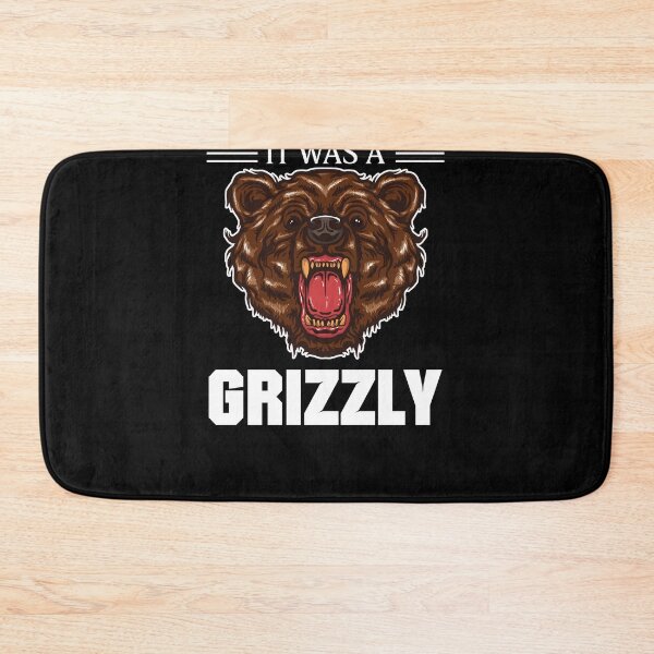 Item preview, Before You Ask It Was A Grizzly Bear Bite Wild Illustration designed and sold by Cedinho.