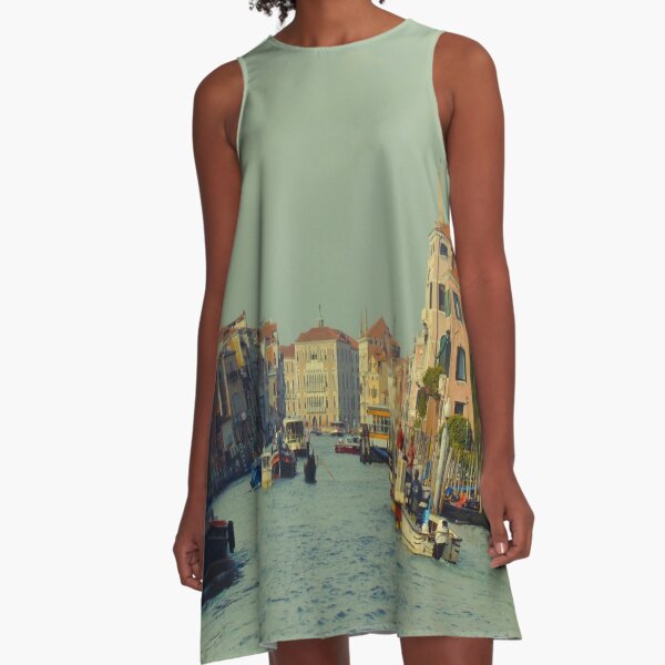 Venice, Grand Canal A-Line Dress