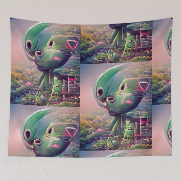 Item preview, Abstract alien art. Artificial intelligence art. designed and sold by Neo-Expression.