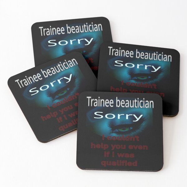 Item preview, Trainee Beautician designed and sold by CottagePop.