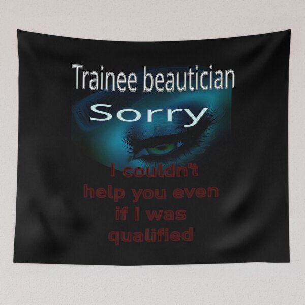 Item preview, Trainee Beautician designed and sold by CottagePop.