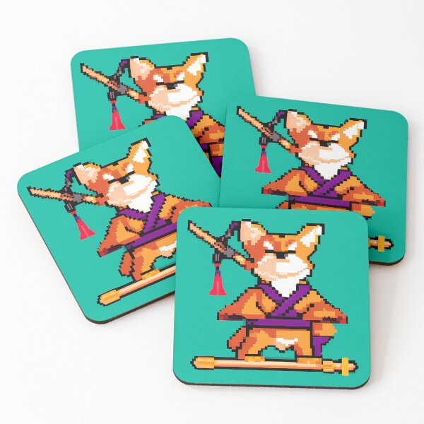 Item preview, Shiba Inu Samurai designed and sold by Daniel Precht.