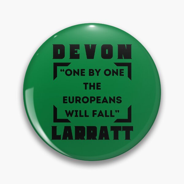Item preview, Devon Larratt “One by one the Europeans will Fall” designed and sold by Arm Wrestling Art.