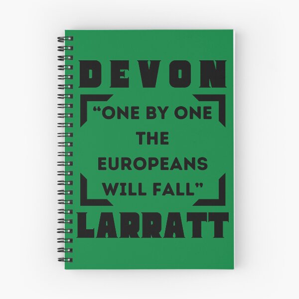 Item preview, Devon Larratt “One by one the Europeans will Fall” designed and sold by Arm Wrestling Art.