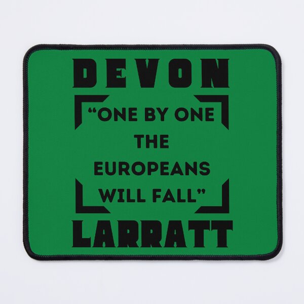 Item preview, Devon Larratt “One by one the Europeans will Fall” designed and sold by Arm Wrestling Art.