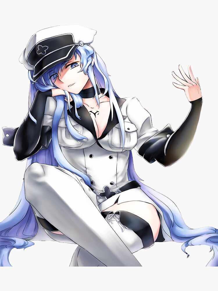 Esdeath Akame Ga Kill Sticker - Esdeath Akame Ga Kill - Discover