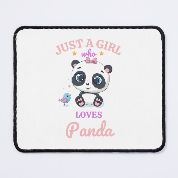 Item preview, just a girl who loves pandas ⭐⭐⭐⭐⭐? designed and sold by senouz.