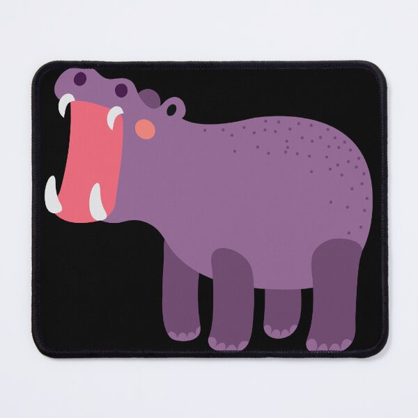 Item preview, Purple Hippopotamus designed and sold by PrintPortal.
