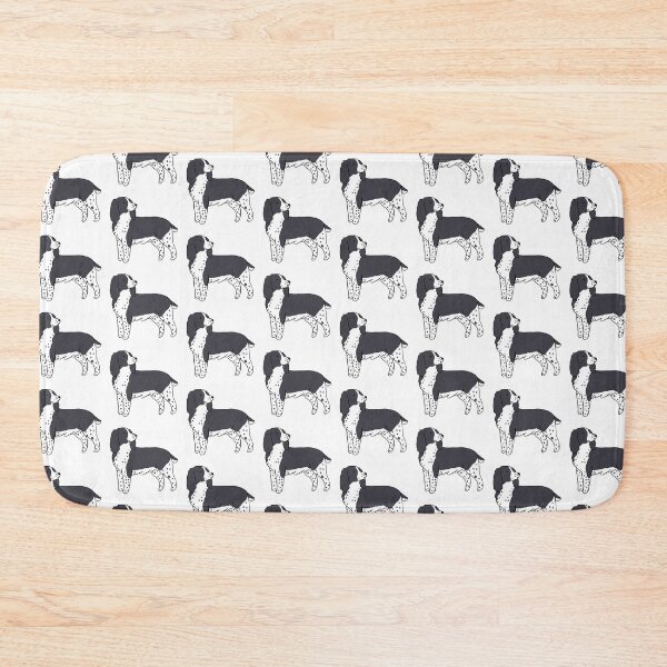 Item preview, Black english springer spaniel dog illustration  designed and sold by Yarafantasyart.