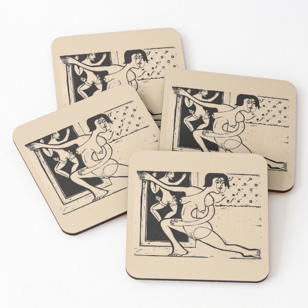 Item preview, Ernst Ludwig Kirchner  Dancer Practicing (1934) designed and sold by TeeARTHY.