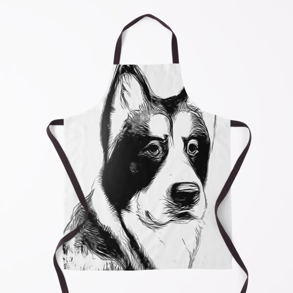 Item preview, American Akita Black Ink Sketch Portrait designed and sold by Cuddlythopia.