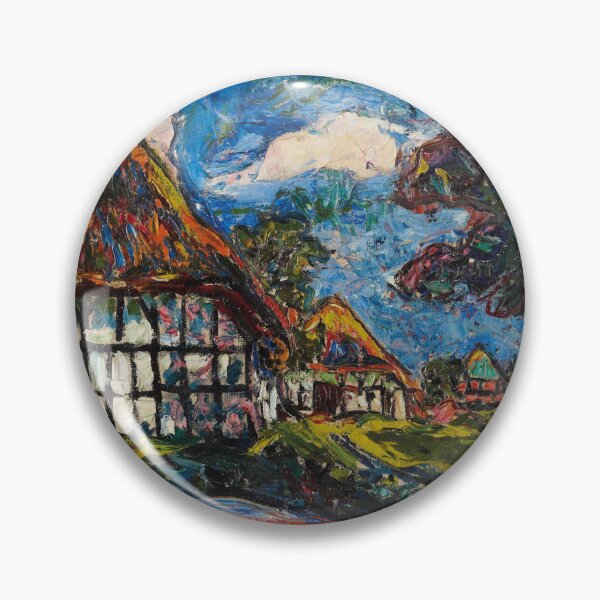 Item preview,  Ernst Ludwig Kirchner Fehmarn Houses (1908) designed and sold by TeeARTHY.