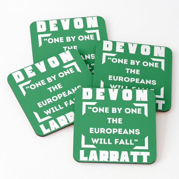 Item preview, Devon Larratt “One by one the Europeans will Fall” designed and sold by Arm Wrestling Art.