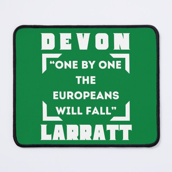 Item preview, Devon Larratt “One by one the Europeans will Fall” designed and sold by Arm Wrestling Art.