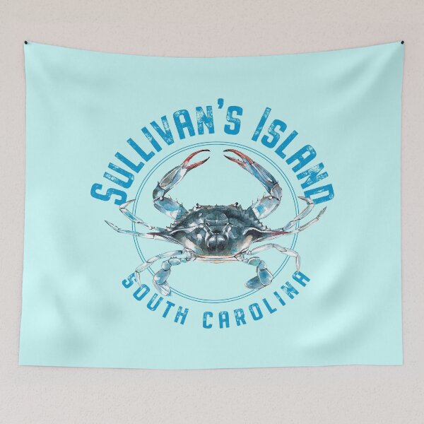 Artikelvorschau, Sullivan's Island South Carolina Blue Crab Design entworfen und verkauft von Futurebeachbum.