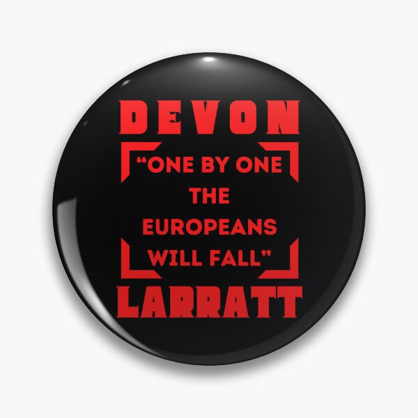 Item preview, Devon Larratt “One by one the Europeans will Fall” designed and sold by Arm Wrestling Art.