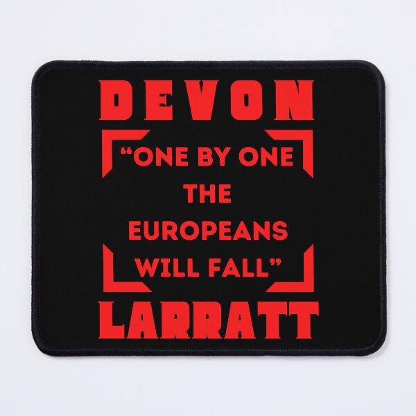 Item preview, Devon Larratt “One by one the Europeans will Fall” designed and sold by Arm Wrestling Art.