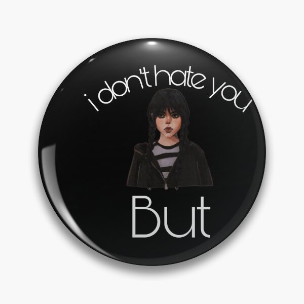 Item preview, I hate you but, wednesday addams, wednesday addams designed and sold by Haitam771.