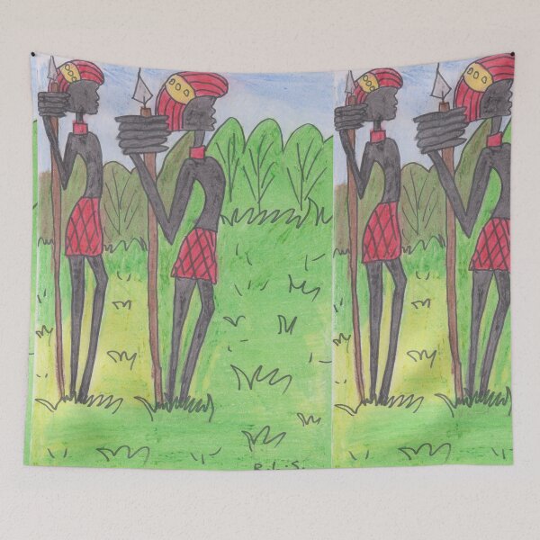 Item preview, Out hunting for dinner designed and sold by ArtistRebeccaLS.