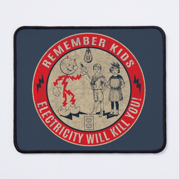 Item preview, Reddy Kilowatt Electricity will kill you Vintage designed and sold by Alema Art.