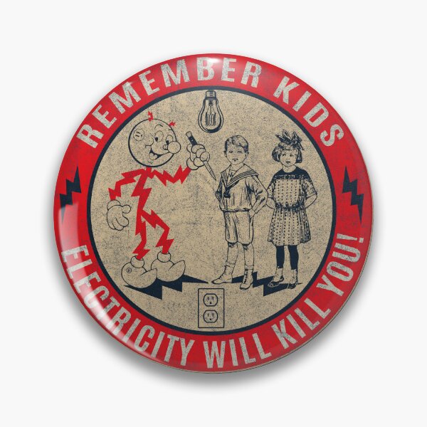 Item preview, Reddy Kilowatt Electricity will kill you Vintage designed and sold by Alema Art.