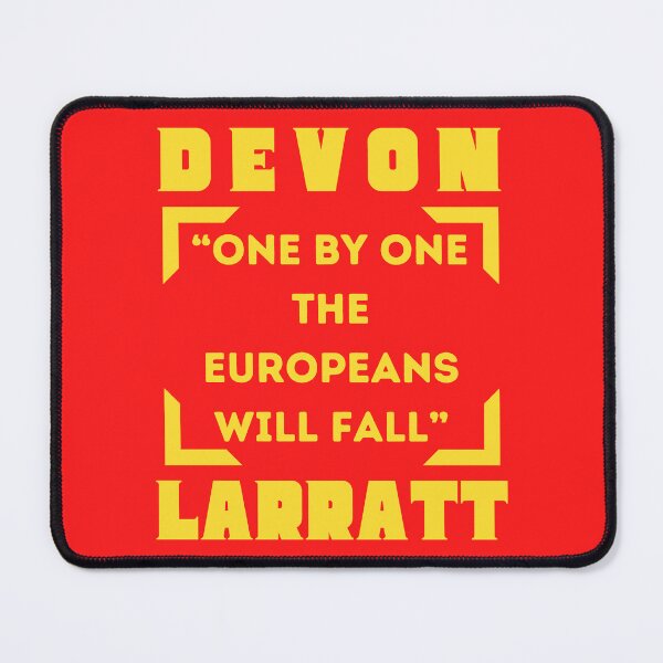 Item preview, Devon Larratt “One by one the Europeans will Fall” designed and sold by Arm Wrestling Art.