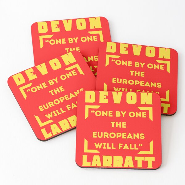 Item preview, Devon Larratt “One by one the Europeans will Fall” designed and sold by Arm Wrestling Art.